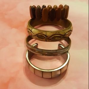 Mother-of-Pearl Bracelets Bundle